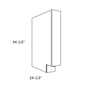 BEP6----6" wide Dishwasher Panel