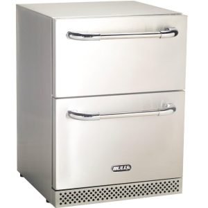 Bull Fridge, Double Drawer, 5.0 Cubic Feet