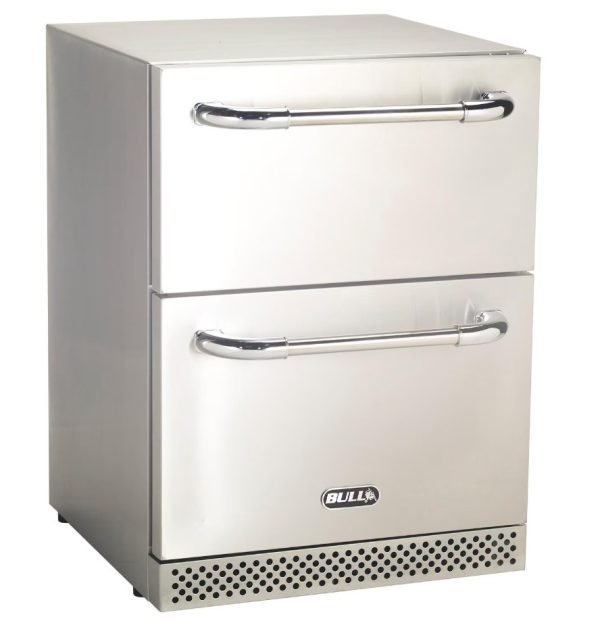 Bull Fridge, Double Drawer, 5.0 Cubic Feet