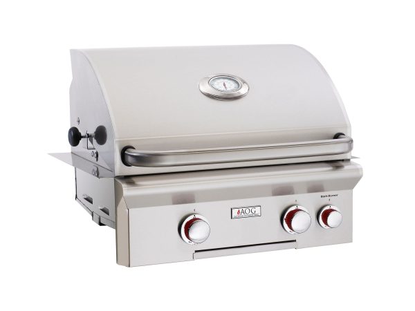 American Outdoor Grill 24NBT--24" Built-In Grill with Analog Thermometer