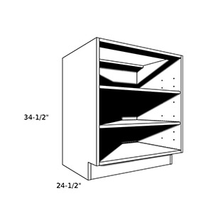 OB0930----09" wide Open Base Cabinet