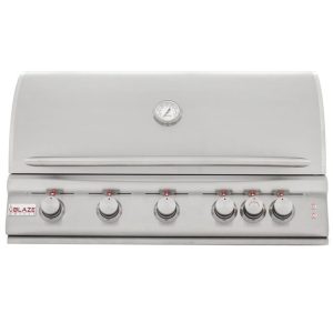 Blaze 40-Inch 5-Burner Built-In Gas Grill - BLZ-5LTE2