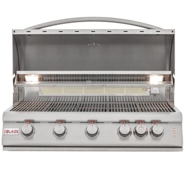 Blaze 40-Inch 5-Burner Built-In Gas Grill - BLZ-5LTE2