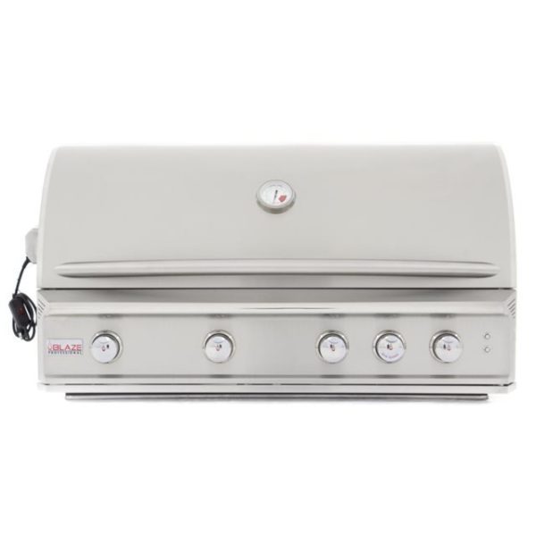 Blaze Professional 44-Inch 4-Burner Built-In Grill With Rear Infrared Burner - BLZ-4PRO