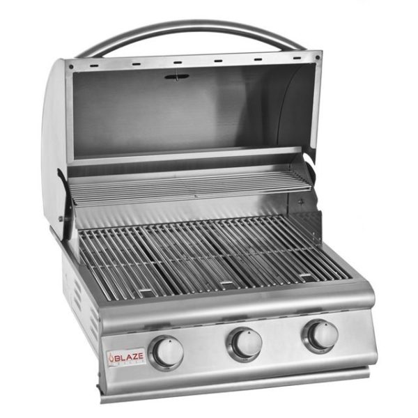 Blaze 25-Inch 3-Burner Built-In Gas Grill - BLZ-3LBM