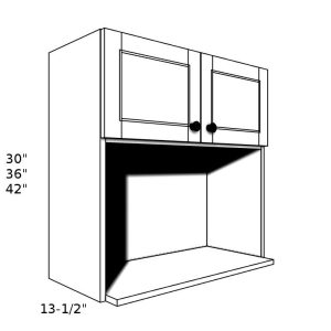 MW2430----24" wide 30" high Microwave Shelf