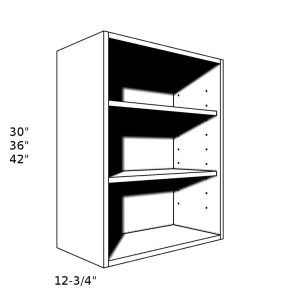 OW2136----21" wide 36" high Open Wall Cabinet