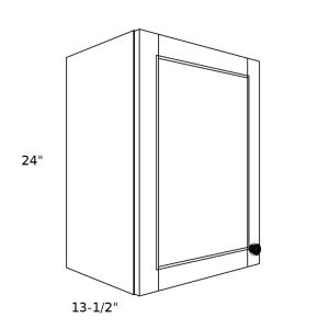 W1824----18" wide 24" high 1 door Wall Cabinet