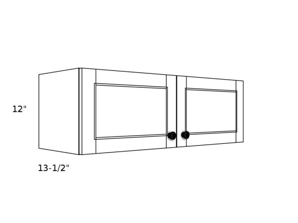 W3312----33" wide 12" high 2 doors Wall Cabinet