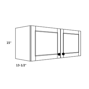 W3315----33" wide 15" high 2 doors Wall Cabinet