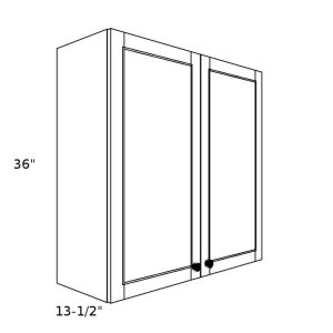 W2436----24" wide 36" high 2 doors Wall Cabinet