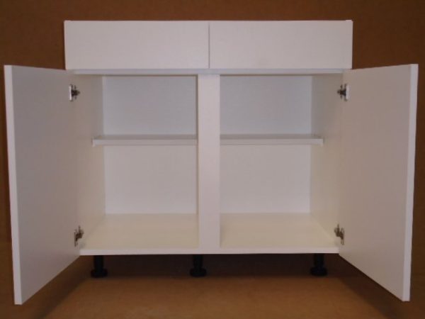 B30----30" wide Base 2 Doors 2 Drawer Cabinet