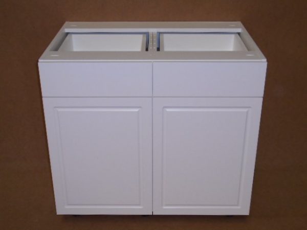 B30----30" wide Base 2 Doors 2 Drawer Cabinet