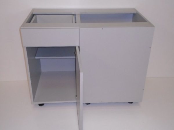 B36BL----36" wide Blind Corner Base LH Cabinet