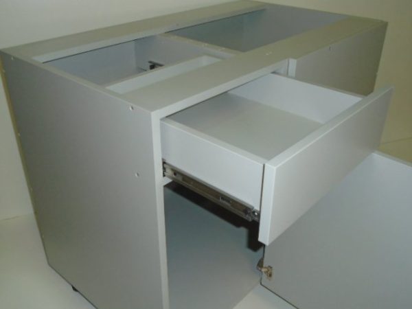 B36BL----36" wide Blind Corner Base LH Cabinet