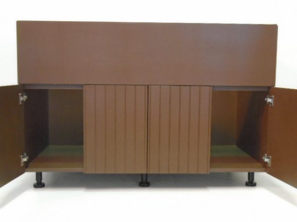 GB6027----60" wide Grill Base 4 Door Cabinet
