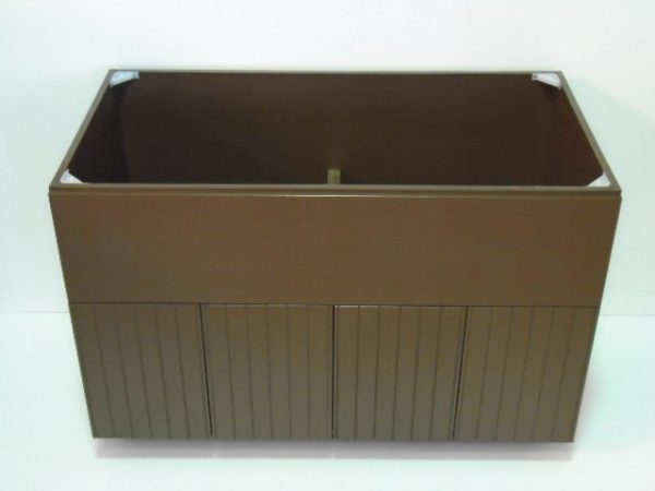 GB6027----60" wide Grill Base 4 Door Cabinet