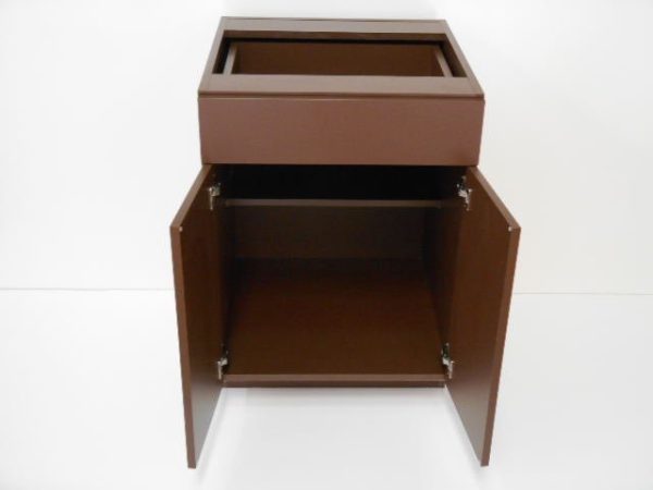 B24D1----24" wide Base 2 Doors 1 Drawer Cabinet