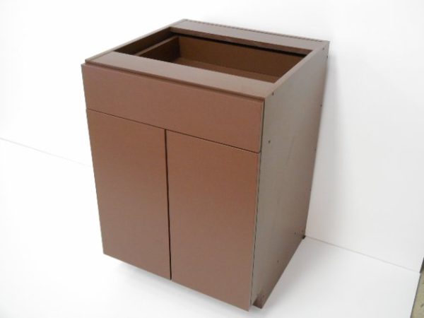 B24D1----24" wide Base 2 Doors 1 Drawer Cabinet