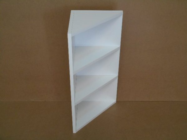WAS30----30" high Wall Angle Shelf Cabinet